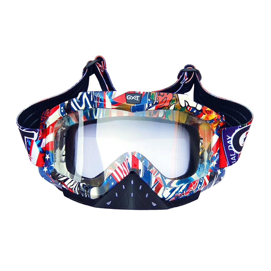 Motorcycle Windproof Anti-Fog Goggles Skiing Snowboard Glasses