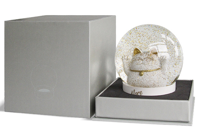 quả cầu mèo thần tài