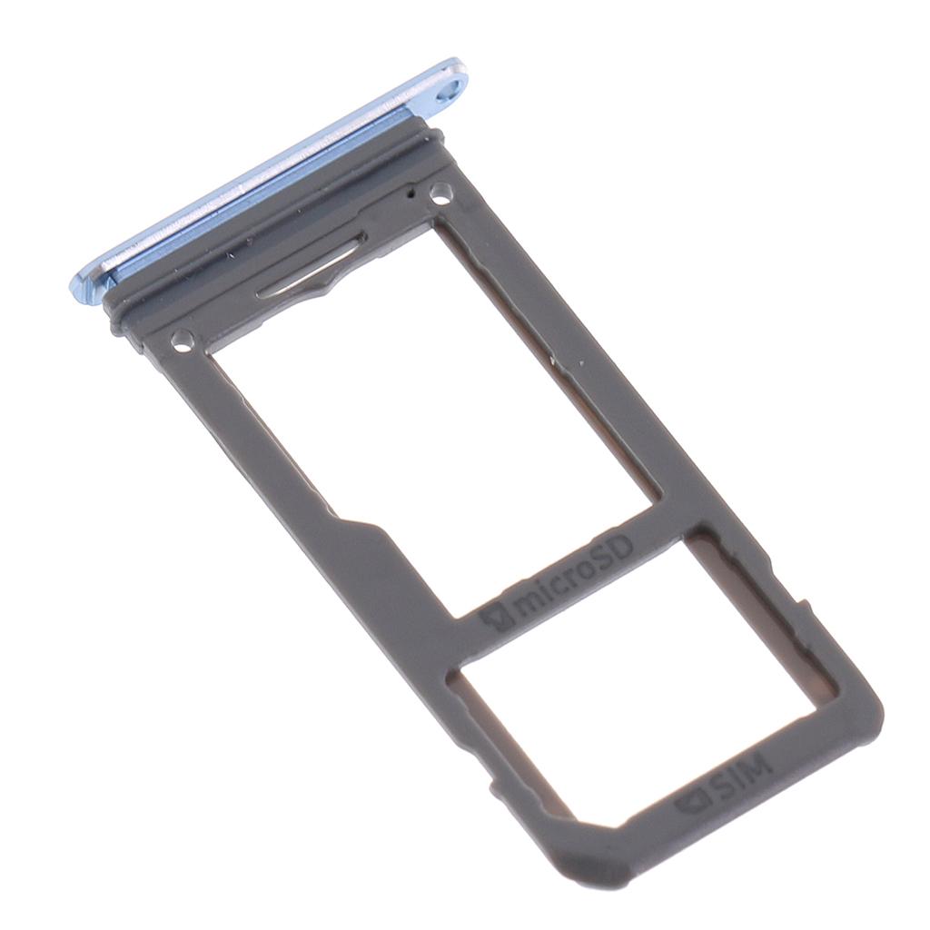 For Samsung Galaxy S8/ S8 Plus Metal Single Sim Card Tray & Single Micro SD Memory Card Holder Frame Replacement