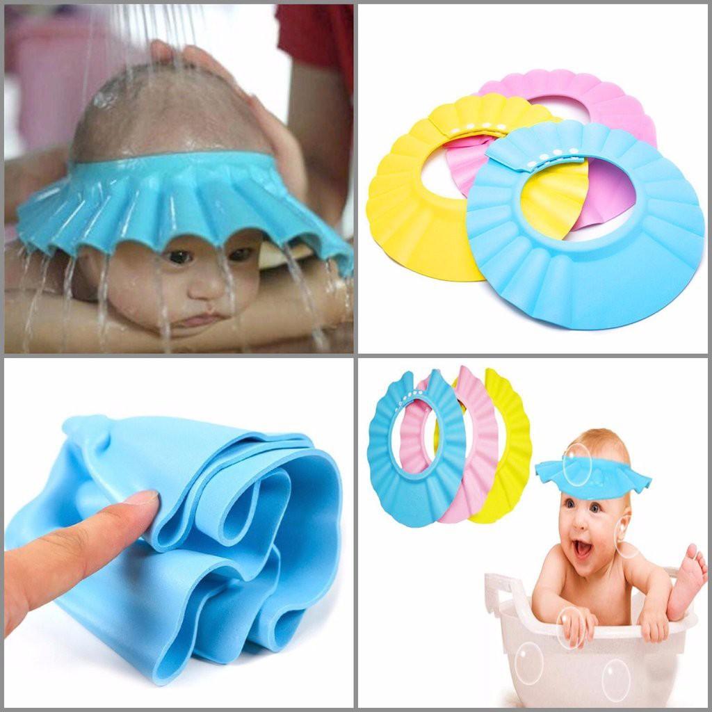 MŨ TẮM CHẮN NƯỚC CHO BÉ