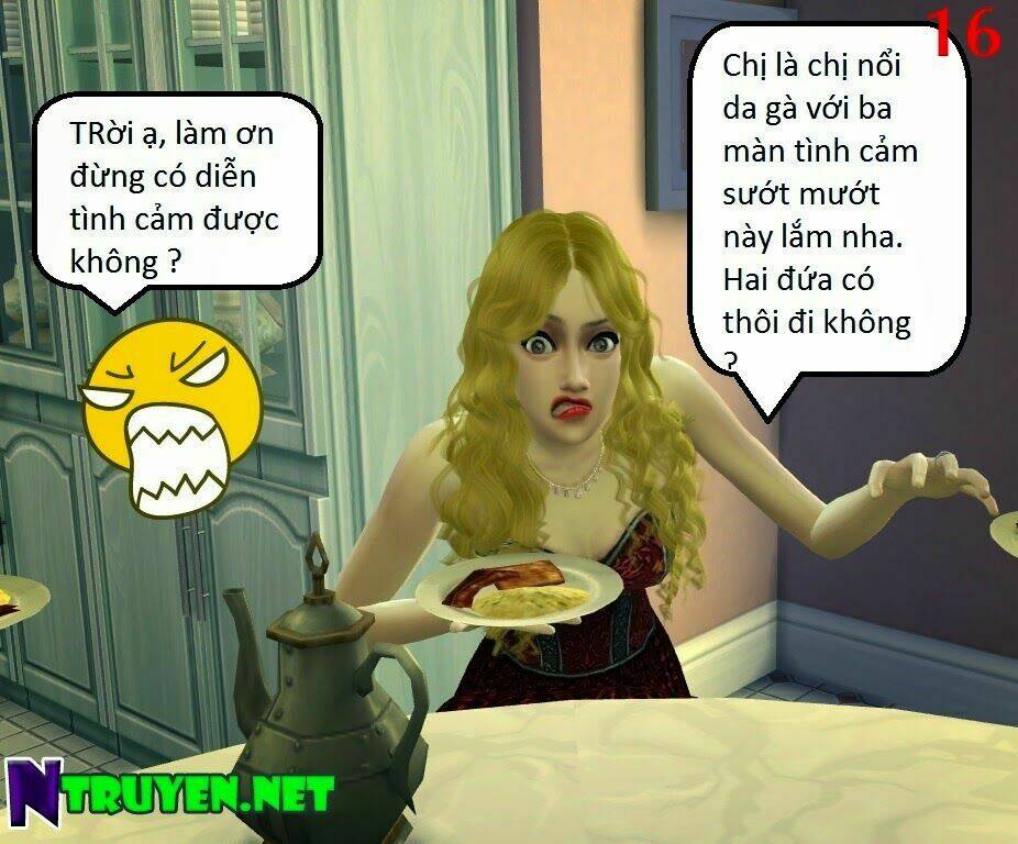 mysterious girl - truyện sims chapter 2 14