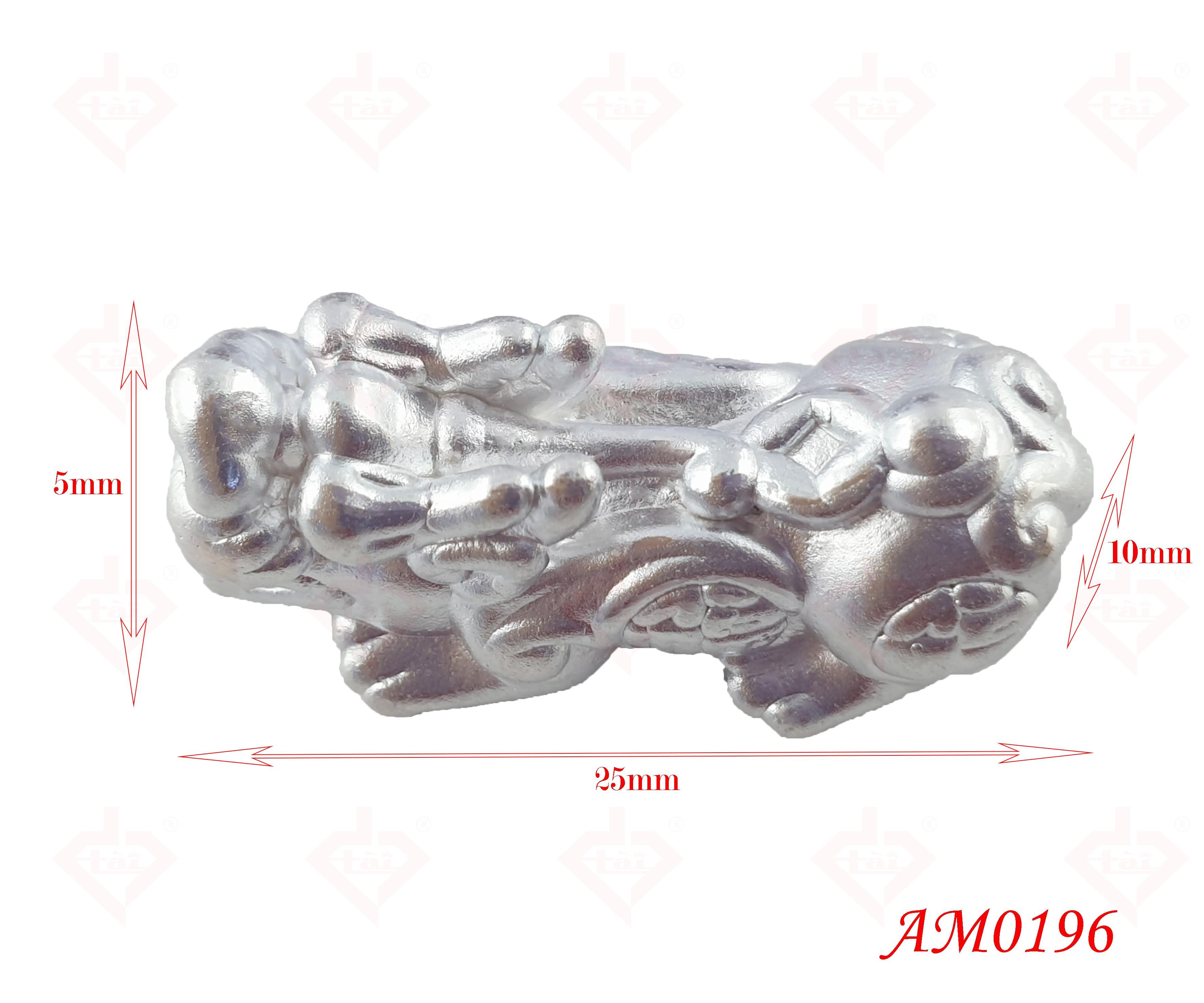 Charms Tỳ Hưu Xỏ Vòng Phụ Kiện Bạc 925 AM0196