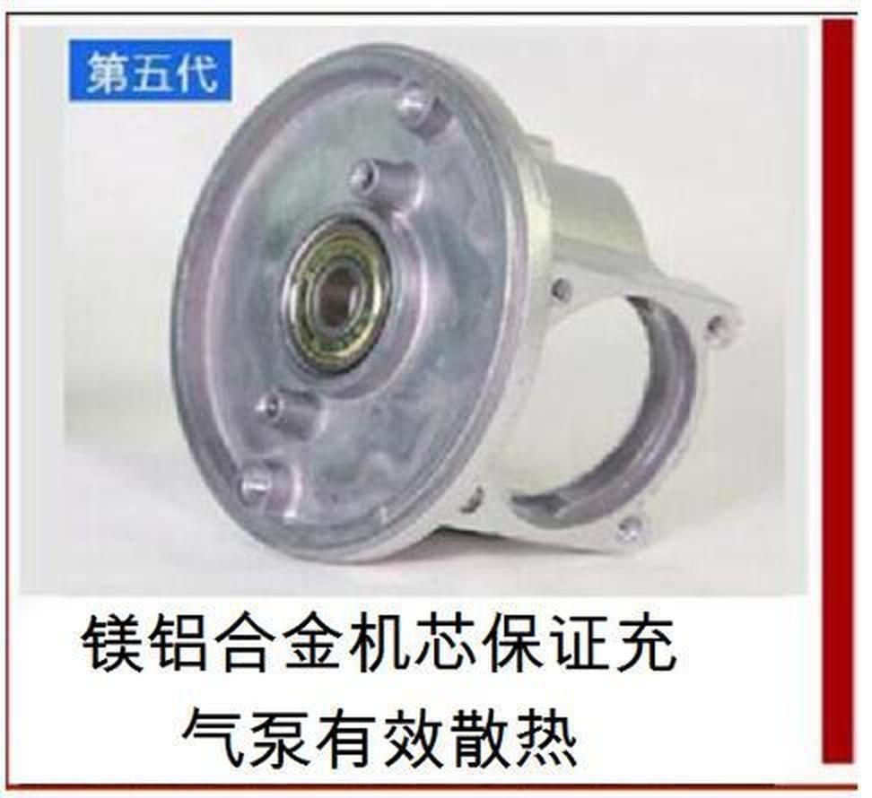Phong cách mới nhất của máy bơm không khí ô tô máy bơm không khí ô tô 12 v di động lốp ô tô xi lanh đôi áp suất cao của Đức đa chức năng