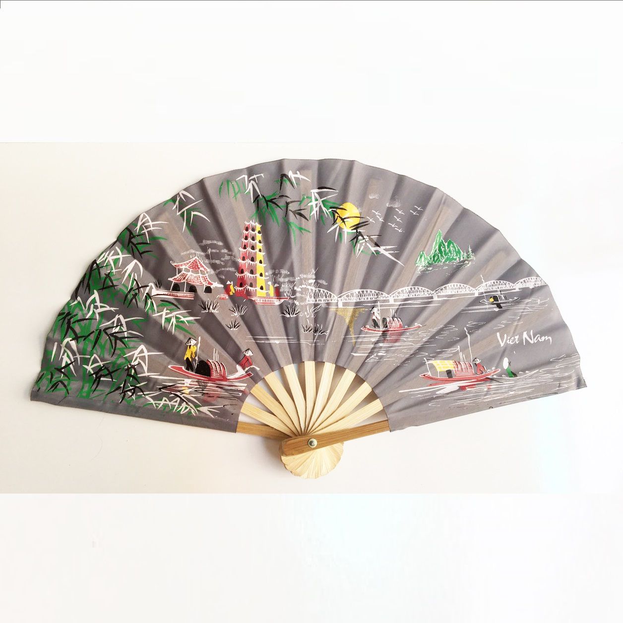 Bộ Tượng 4 heo Múa Tuý Quyền | 1 Quạt Xinh Xắn Bất Kỳ