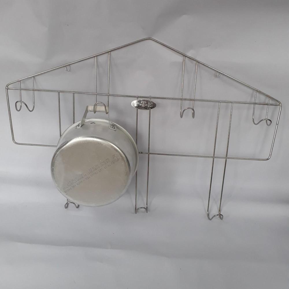 Giá inox treo nồi 58 cm -