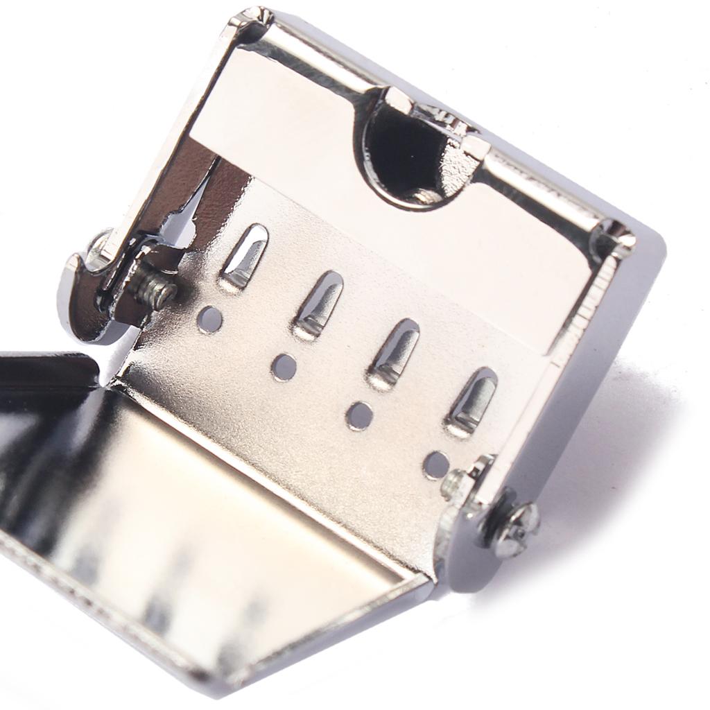 Sunnimix Đàn Guitar Viền Bóng Đuôi Cho 4 Dây Đàn Banjo Bạc Phối Phụ Kiện