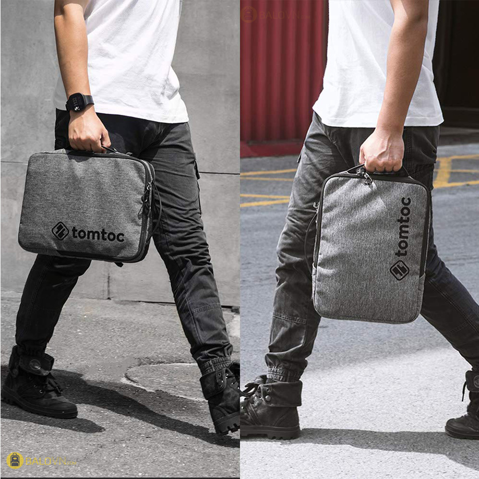 Túi đeo chéo Tomtoc H14 Urban Codura Shoulder Bags For Macbook 15&quot;16&quot;, Ultrabook 15