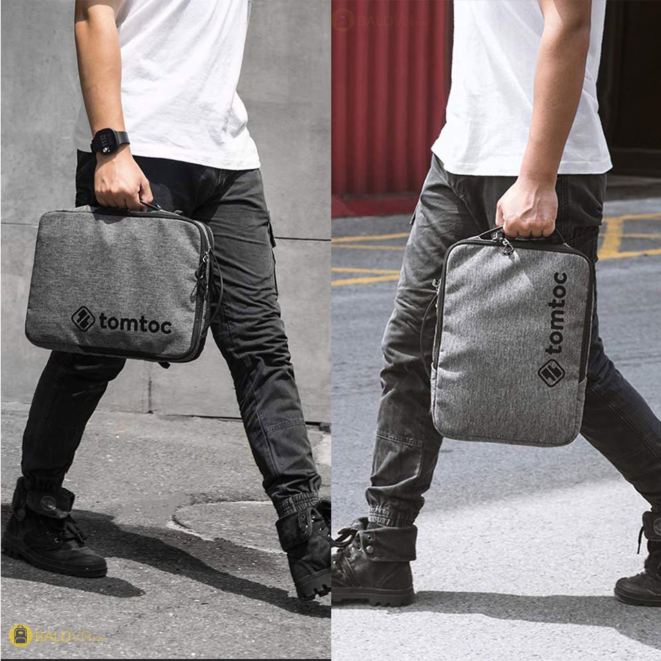 Túi đeo chéo Tomtoc H14 Urban Codura Shoulder Bags For Macbook 13&quot;14&quot;, Ultrabook 13