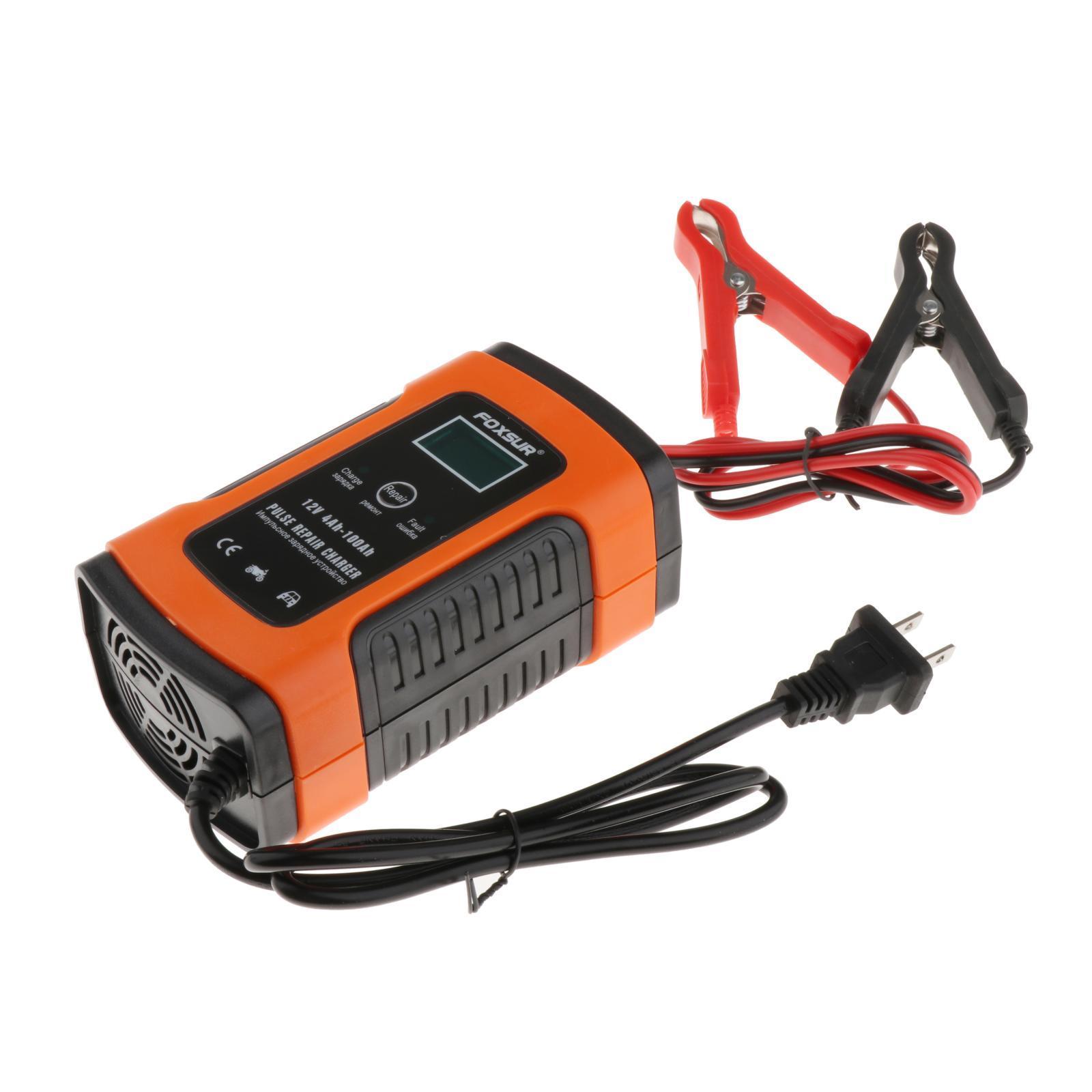 Full Automatic Car Battery 12V 5A DC Amp Power Charging Pulse Repair Charger