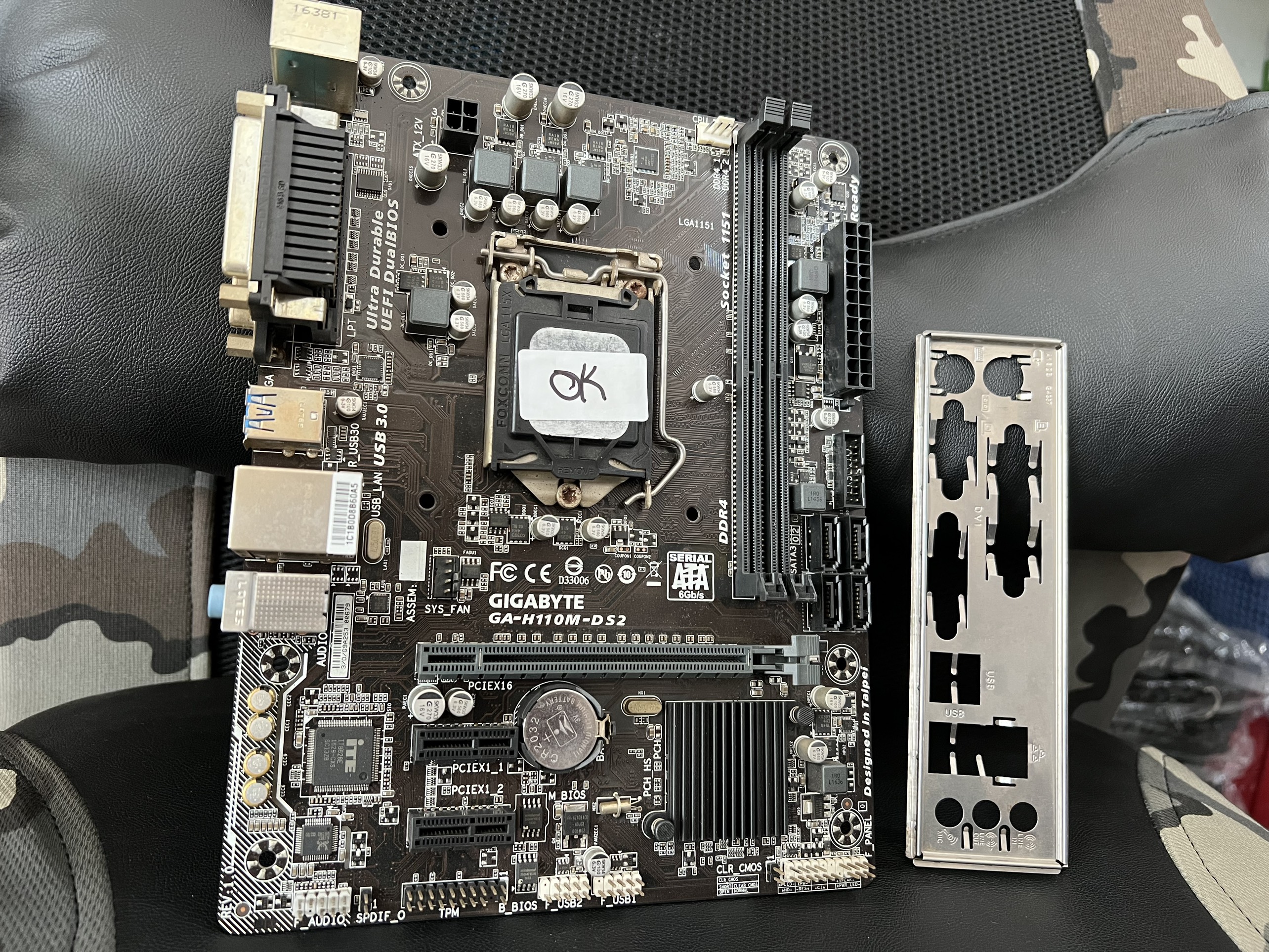 Mainboard Gigabyte H110M-DS2 DDR4  - Hàng Chính Hãng