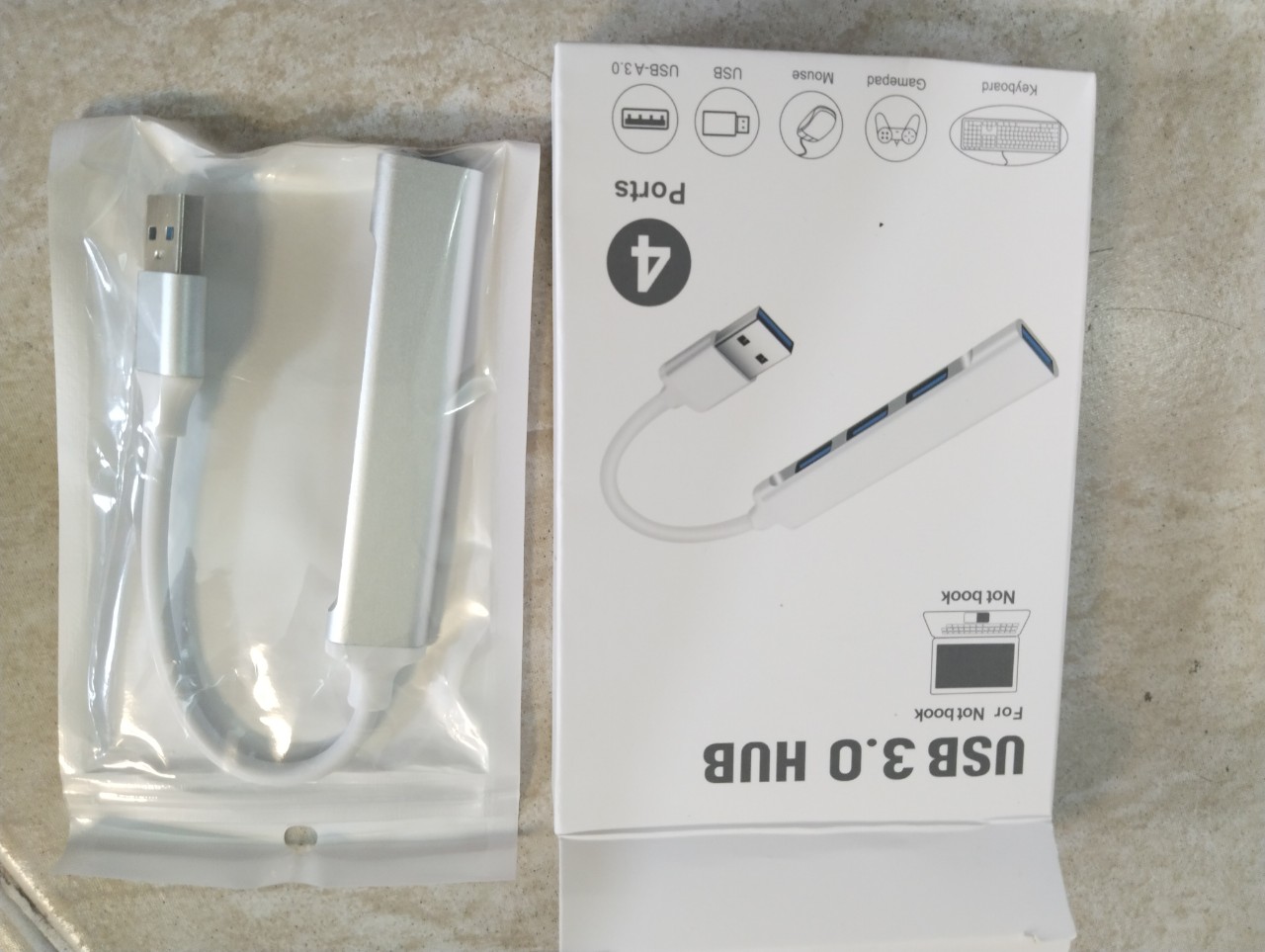 Hub USB Hub Type-C 4 cổng USB