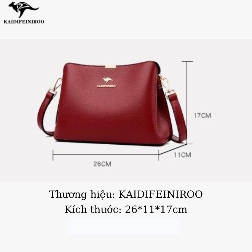 Túi xách nữ đẹp thời trang cao cấp Hàn Quốc công sở KAIDIFEINIROO KF21 (5878) Size 26cm