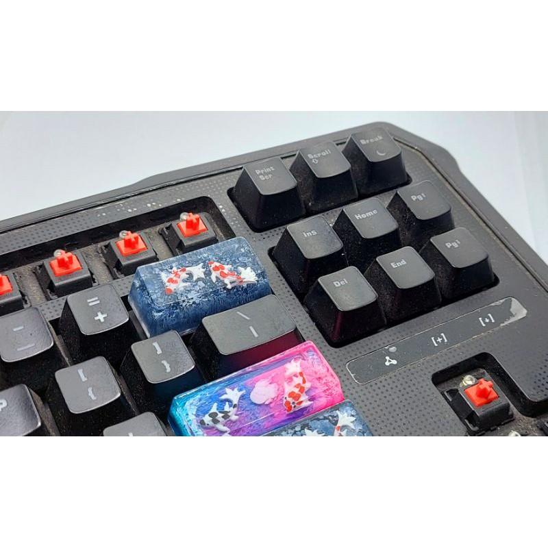 Keycap cá koi 2u OEM (BACKSPACE) trang trí bàn phím cơ gaming