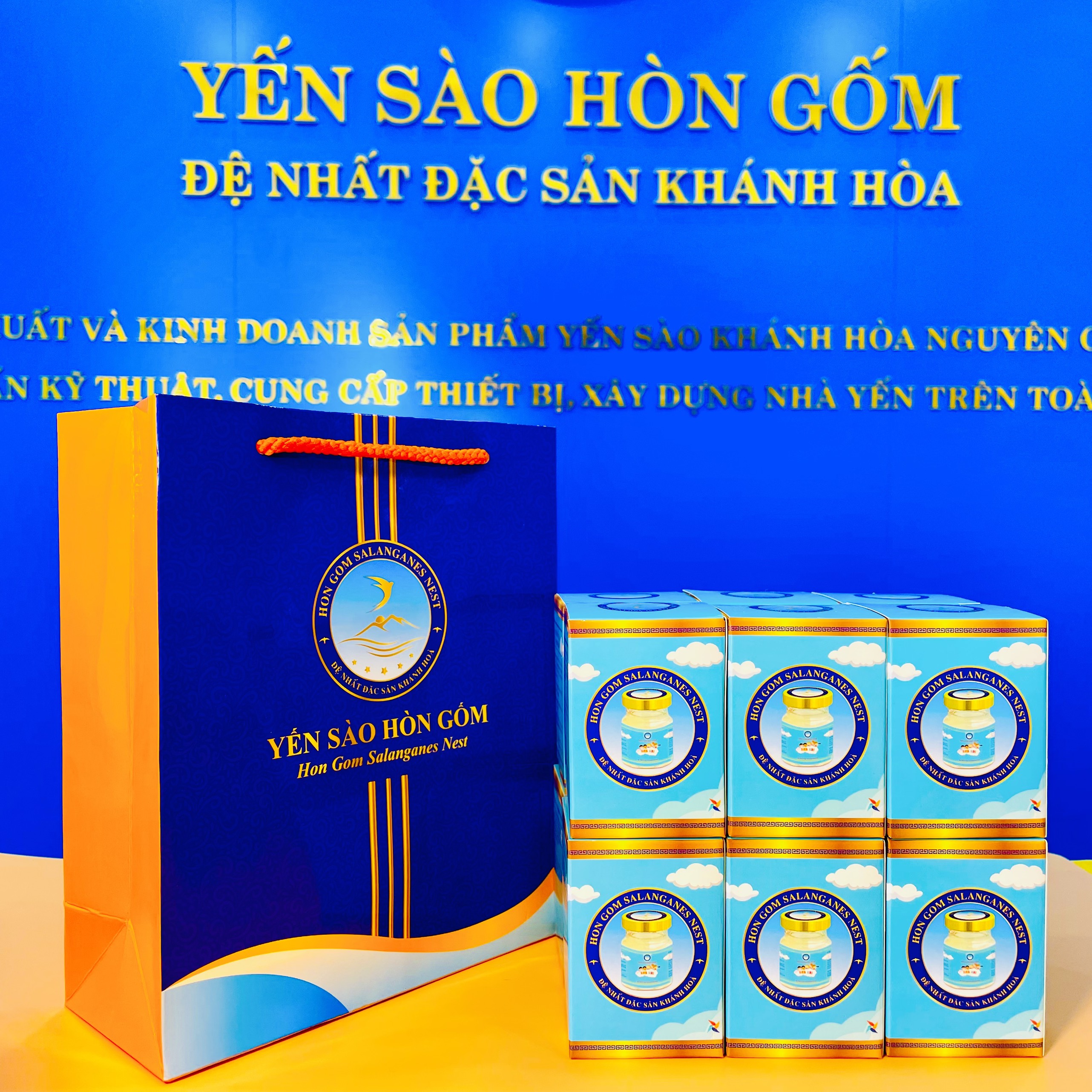 [Combo 12 lọ x 70ml] Nước Yến Sào Dành Cho Trẻ Em - Yến Sào Hòn Gốm Chính Hiệu Khánh Hoà - H G SALANGANES NEST