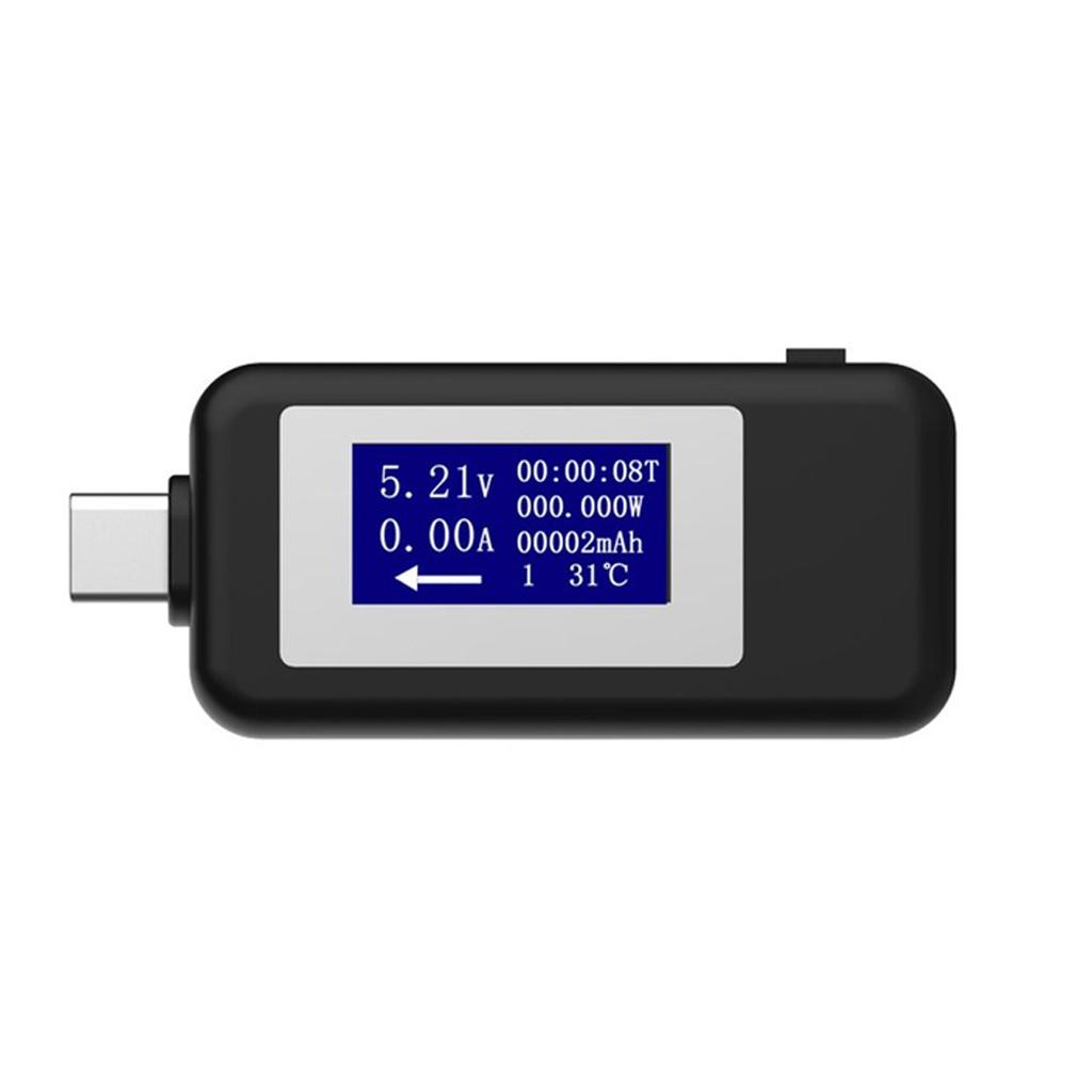 USB-C Voltage and Current Tester Meter  Digital Monitoring Gauge DC 4-30V