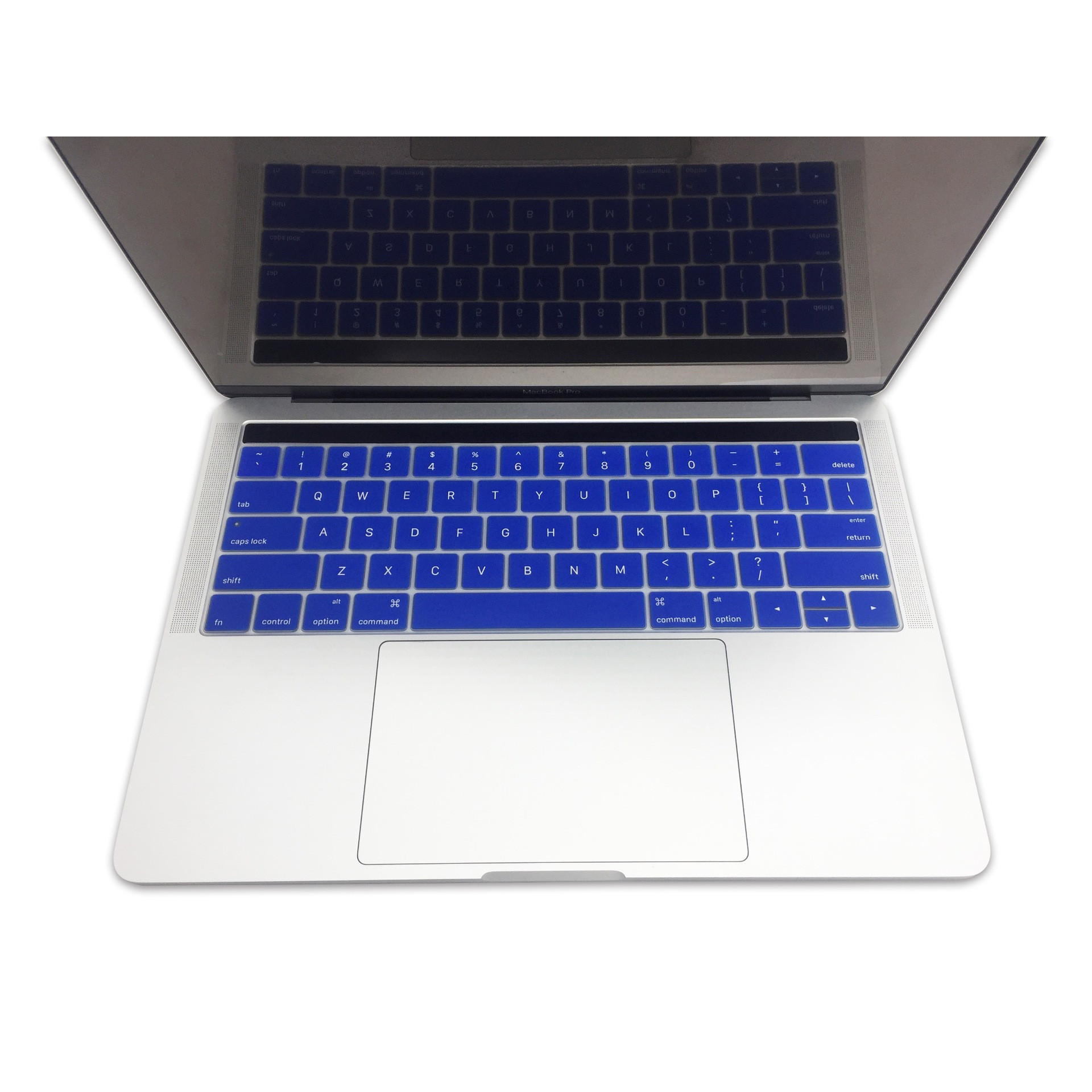 Miếng lót bàn phím in chữ Silicon skin keyboard Macbook Pro Retina 15 Inch có thể rửa - Hàng Chính Hãng