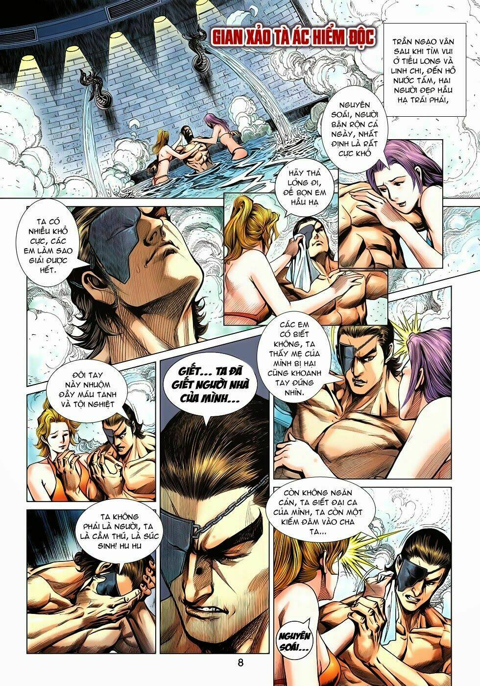 tân tác long hổ môn chapter 594 8