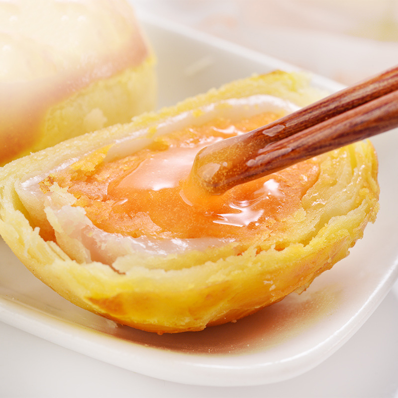 1 bánh ngàn lớp nhân trứng chảy 3Q Egg Yolk