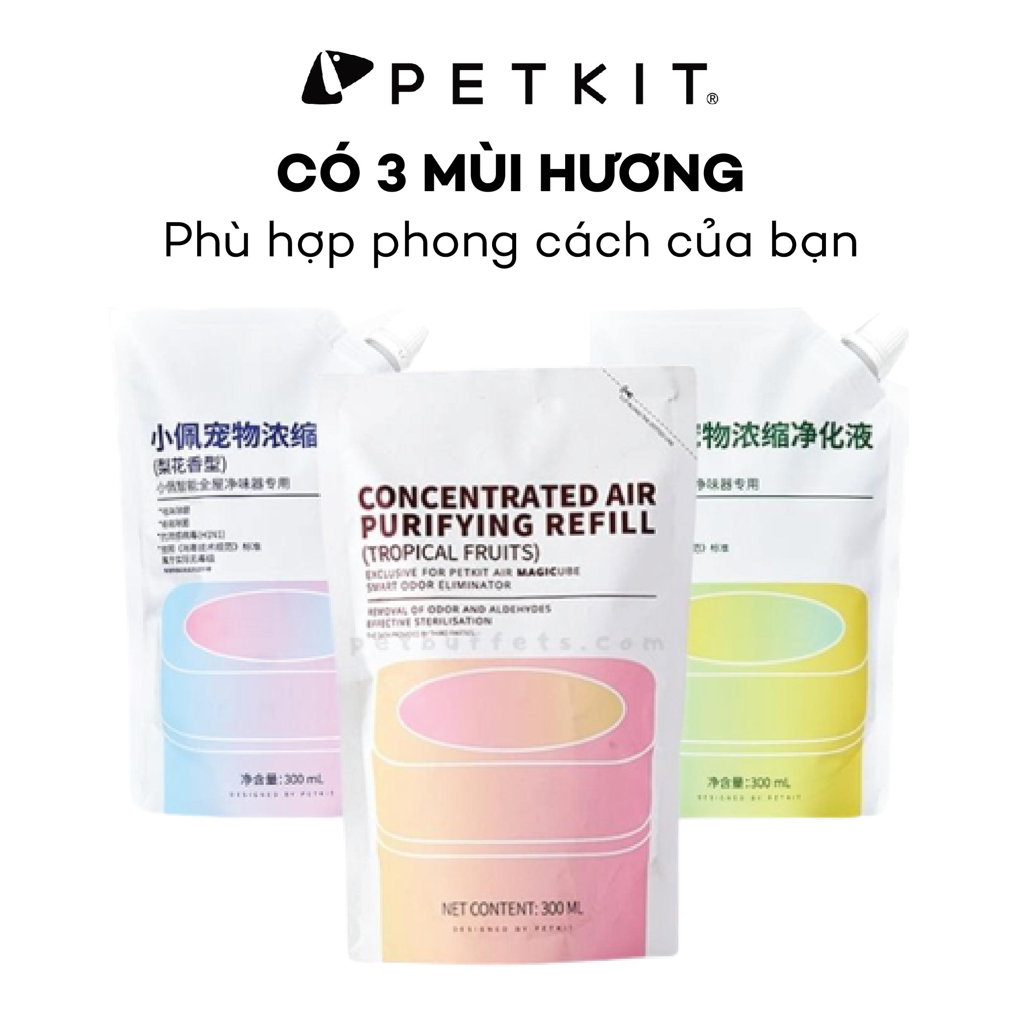 Tinh Dầu Máy Khử Mùi Petkit Ari Magicube Liquid Refill 300ml