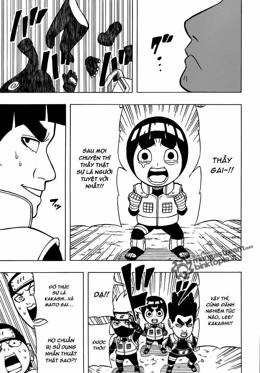 cửu vĩ hồ ly ngoại truyện rock lee chapter 4 19