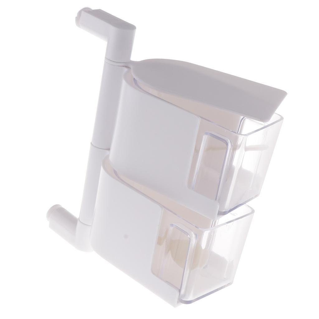 Rotatable Spice Rack Set - Seasoning Box - Condiment Storage Container Box -