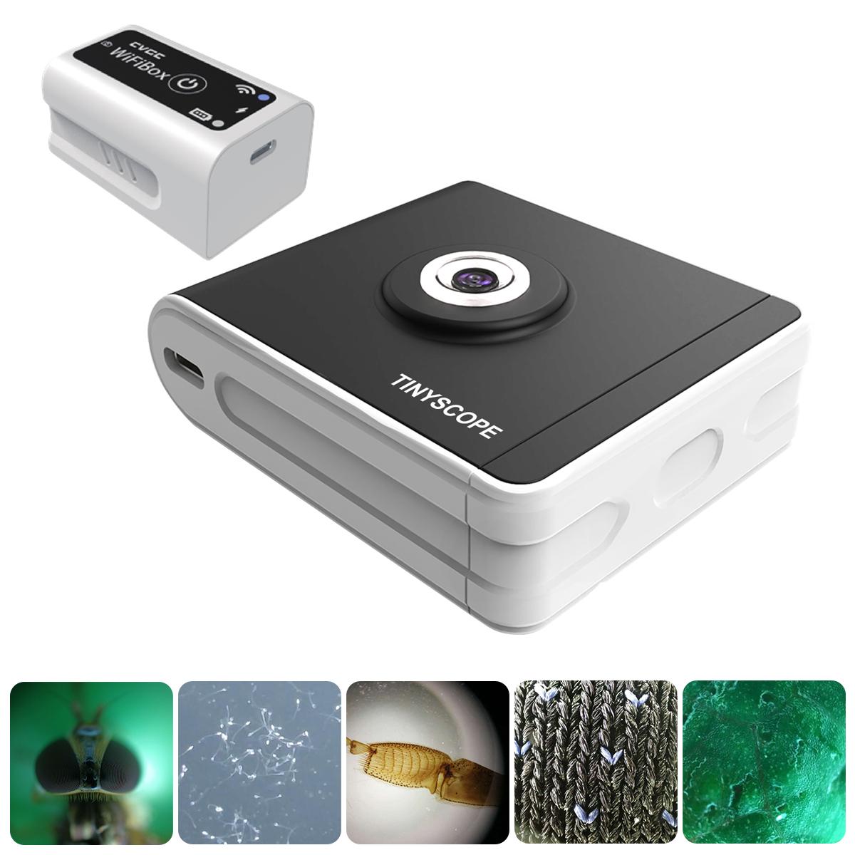 Wireless Microscope Camera 13 Million Pixels Electronic Microscope 40X-600X Magnification Mini Microscope Compatible
