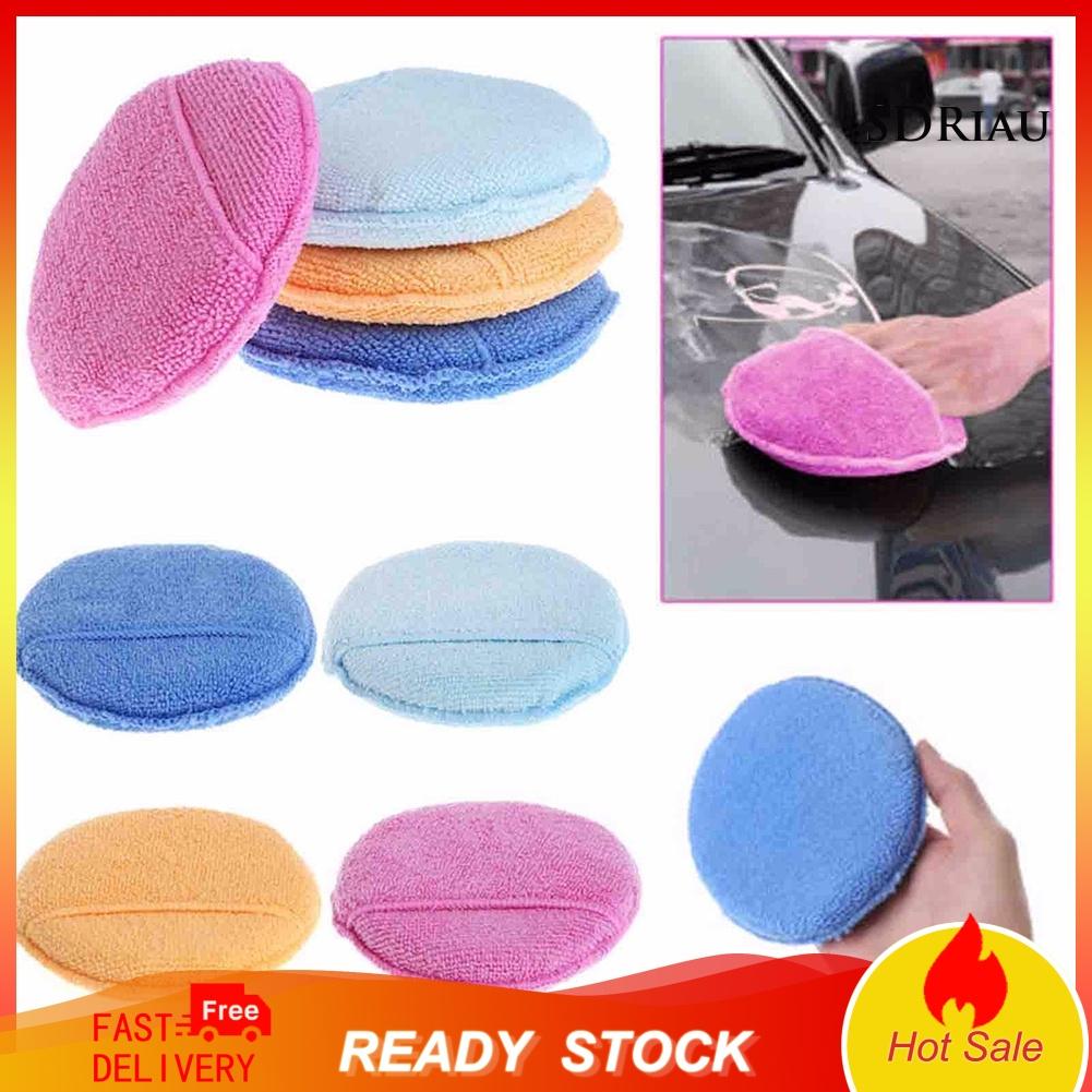 Miếng bọt biển sợi tổng hợp mềm dùng để đánh bóng bảo dưỡng có túi tiện lợi cho xe hơi