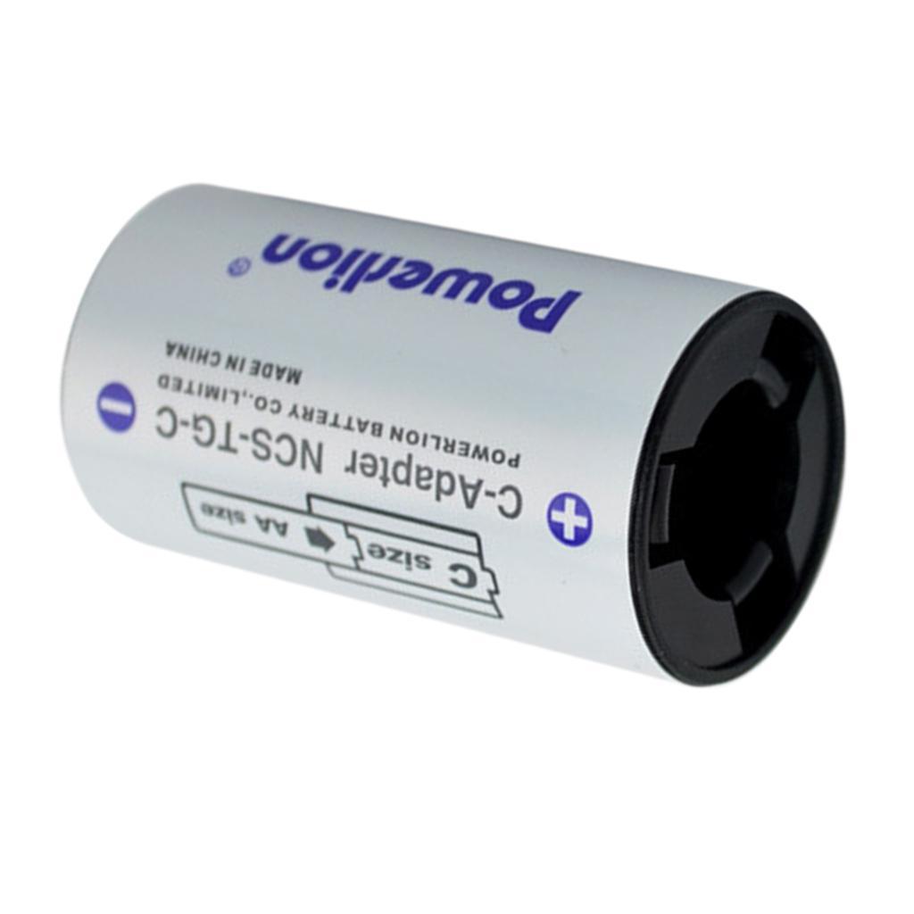 AA To C Battery Adapter Converter AA To Parallel Battery Holder,