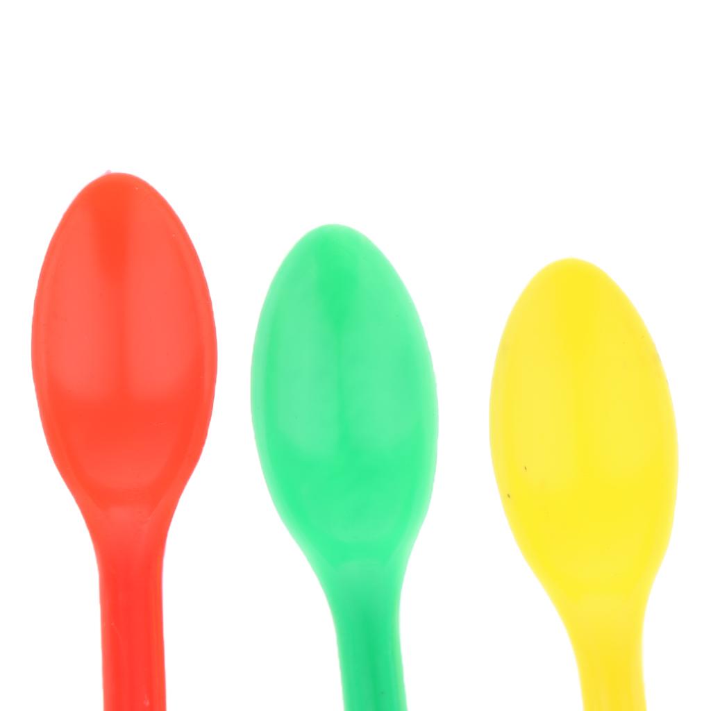 3pcs Medical Pharmacy Mini Micro Spoon Scoop Tasting Spoons