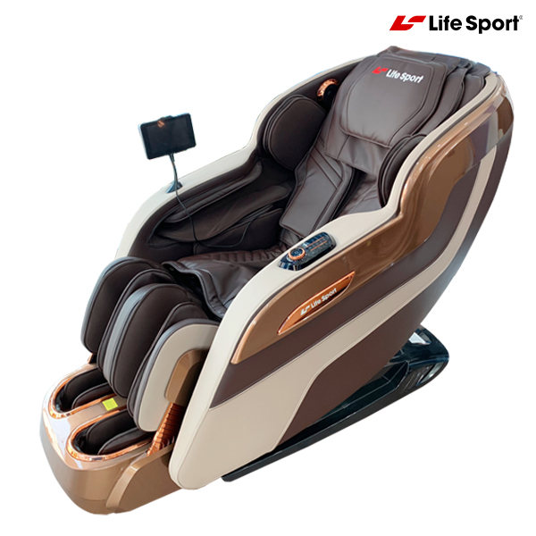 Ghế massage LifeSport LS-650 công nghệ mát xa nhiệt hồng ngoại tiên tiến giúp thư giãn, giảm stress tại nhà