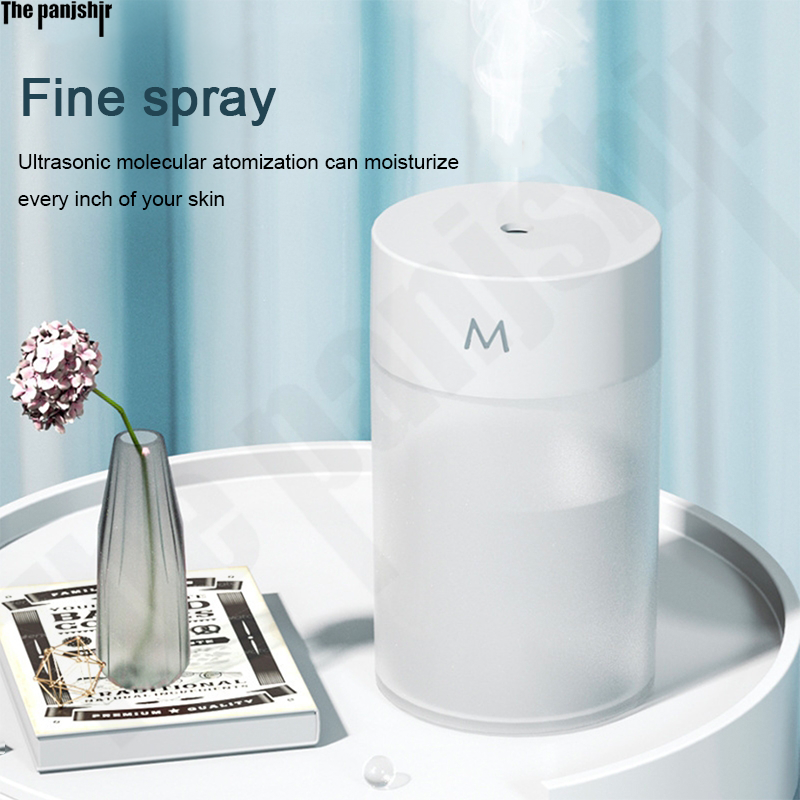 360ML Máy Tạo Độ Ẩm Không Khí Siêu Âm Khuếch Tán Hương Thơm Di Động Xông Phòng Máy Phun USB Tinh Dầu Atomizer Đèn LED Nhà, Xe Ô Tô