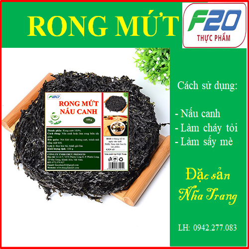 Rong biển (Rong mứt nấu canh hoặc làm rong cháy tỏi ) 50gr ngon tuyệt