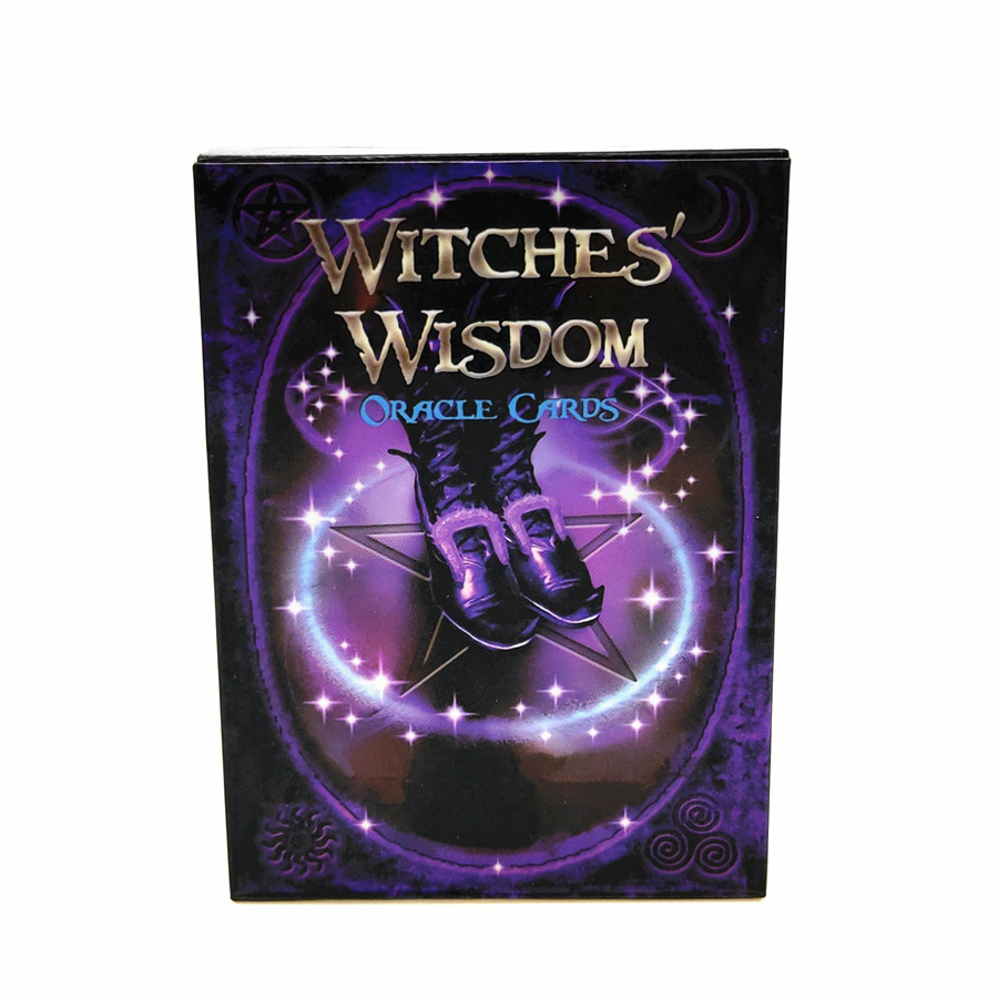 Combo Bộ Bài Bói Wisdom Oracle của Witches Oracle Cards Cao Cấp và Khăn Trải Bàn Tarot