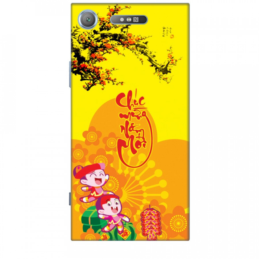 Ốp lưng dành cho điện thoại SONY XZ1 Chúc Mừng Năm Mới