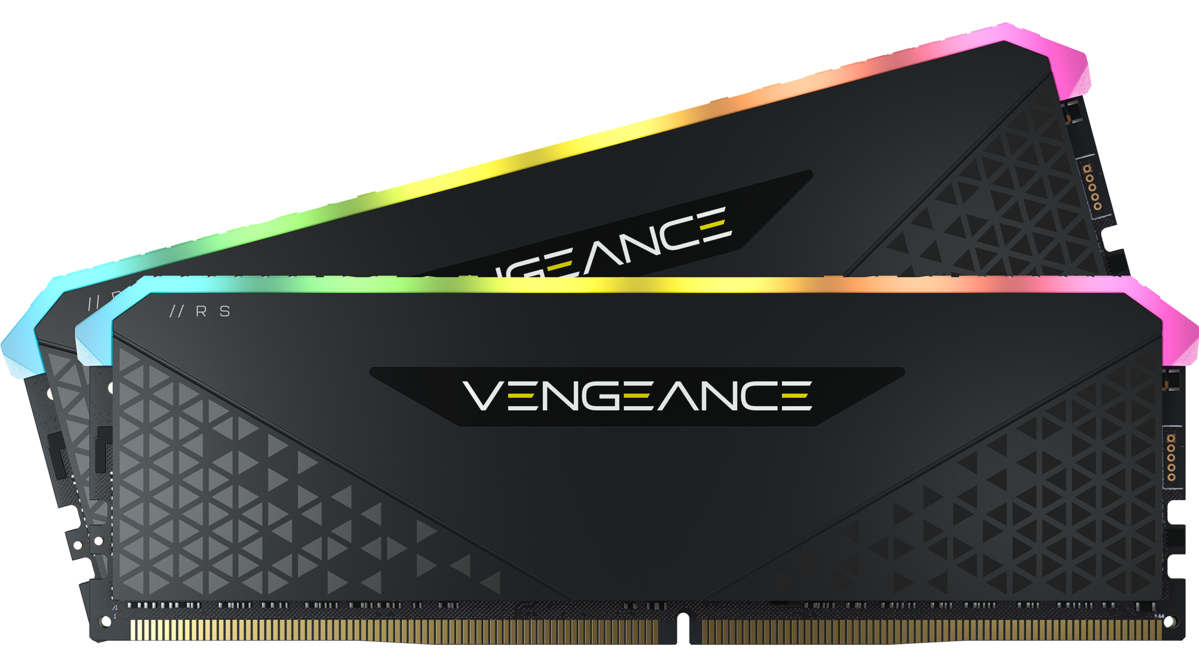 Ram CORSAIR VENGEANCE RGB RS 16GB (2x8GB) DDR4 3200MHz (CMG16GX4M2E3200C16)-- Hàng Chính hãng