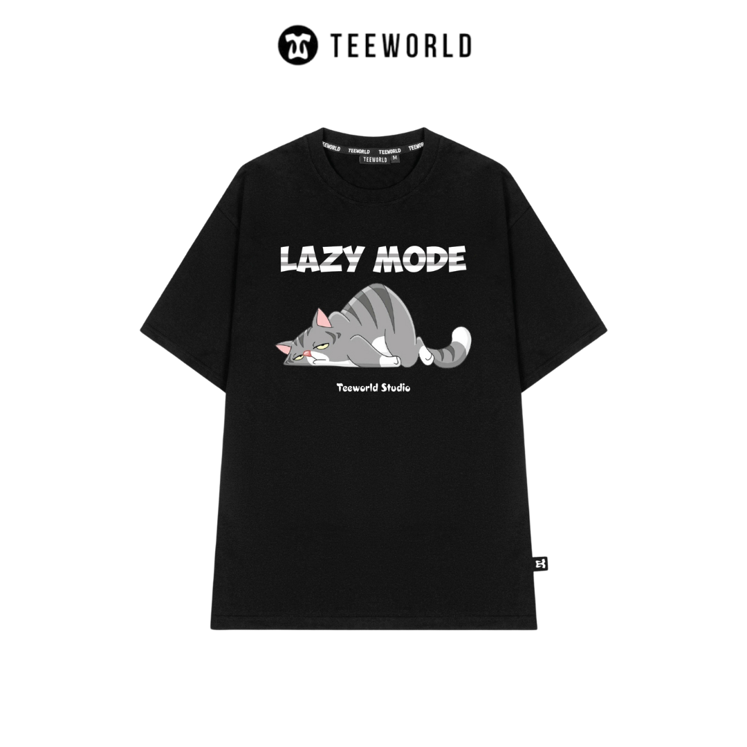 Áo Thun Local Brand Teeworld Lazy Mode T-shirt Nam Nữ Unisex