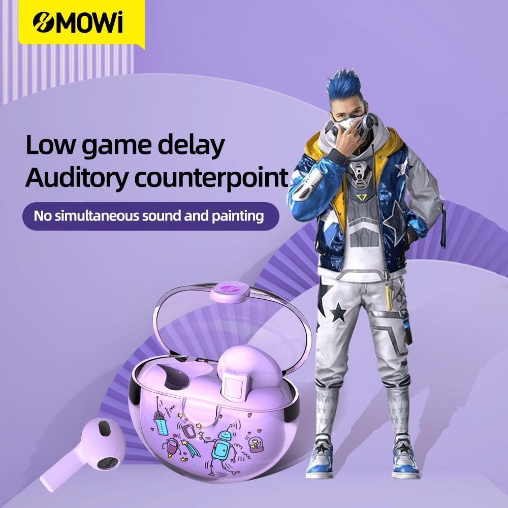 Tai Nghe Chụp Tai Bluetooth Plextone xMOWi T2 Kèm Mic Hỗ Trợ Chơi Game