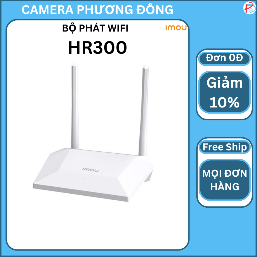 Thiết Bị Phát Wi-Fi  IMOU HR300 Phủ Sóng 50m - Hàng chính hãng