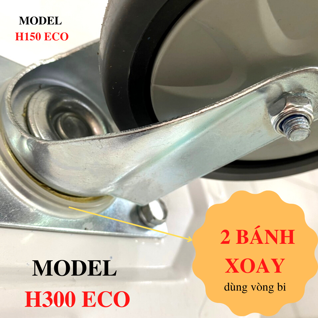 Xe đẩy hàng 4 bánh - Khung thép, gấp gọn, tải trọng 150 kg