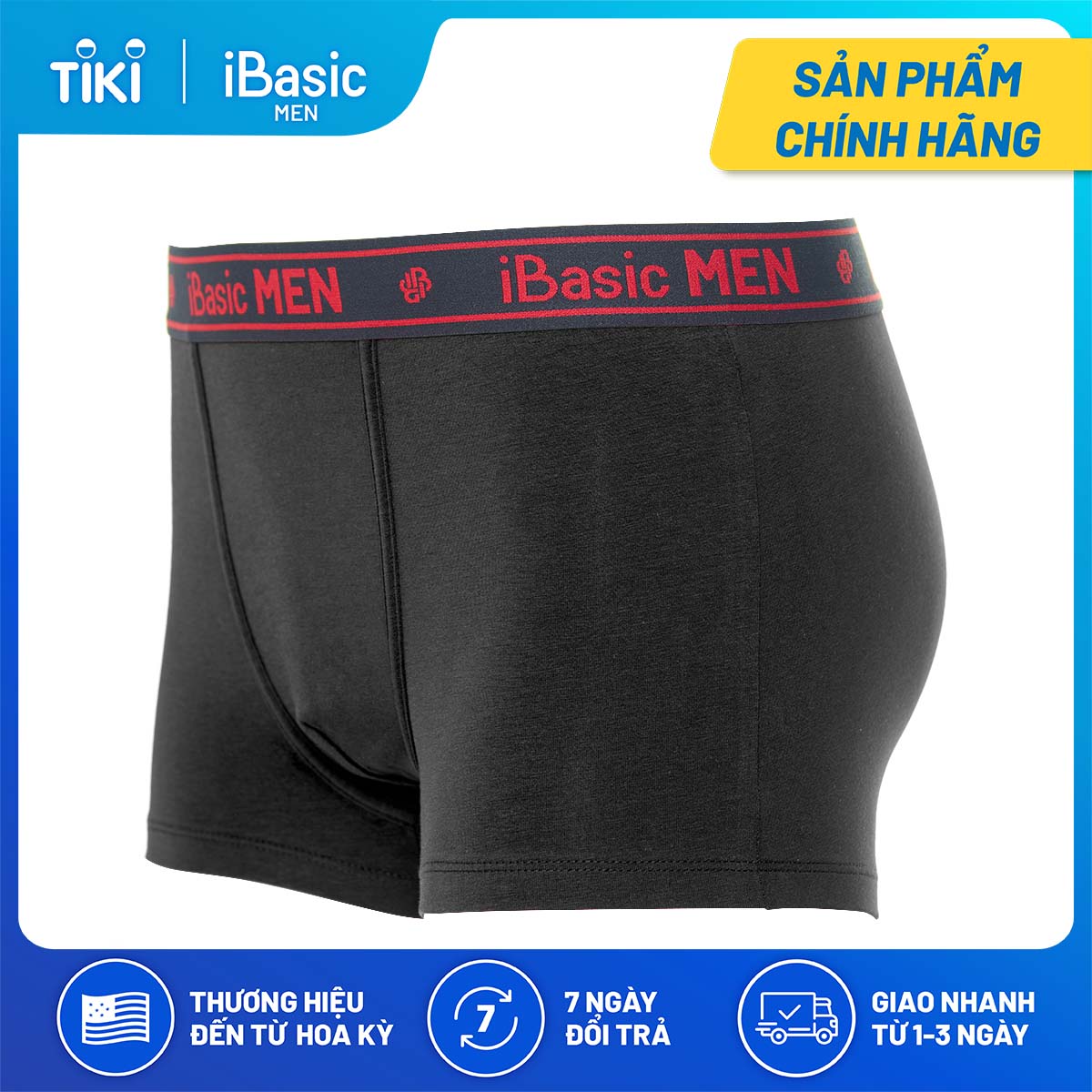 Quần lót nam đùi ngắn cotton iBasic PANM078