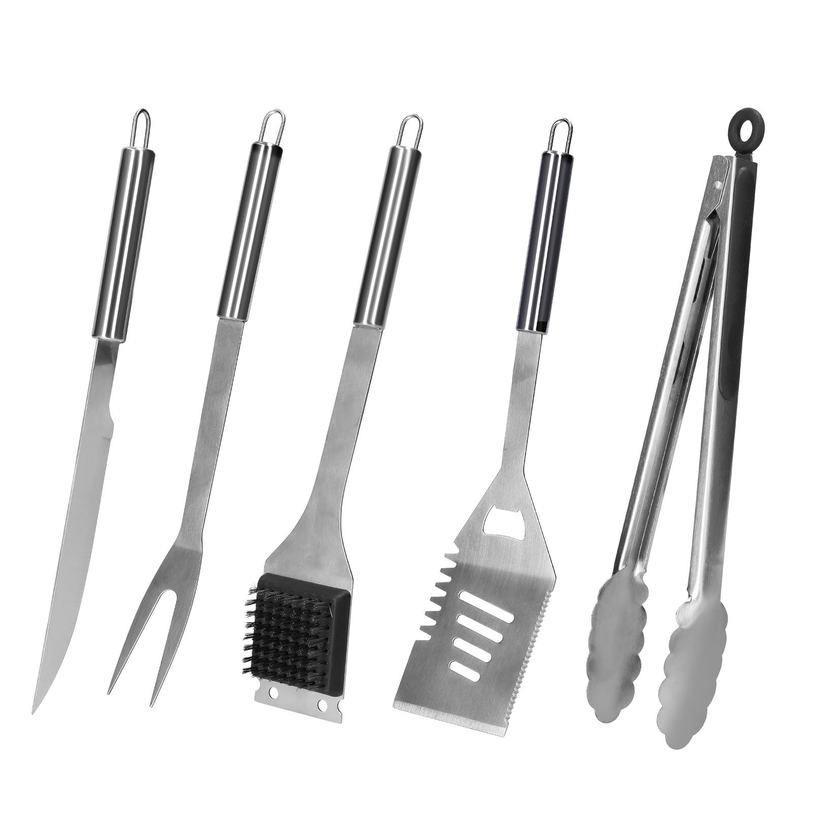 Bộ 35 Dụng Cụ Đồ Nướng Bbq Bằng Thép Không Gỉ