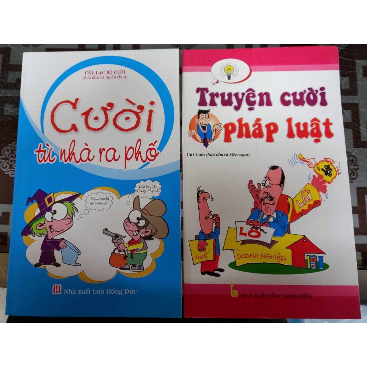 Combo 2 cuốn cười từ nhà ra phố + truyện cười pháp luật