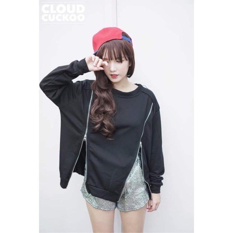 ÁO TAY DÀI KHOÁ KÉO ULZZANG