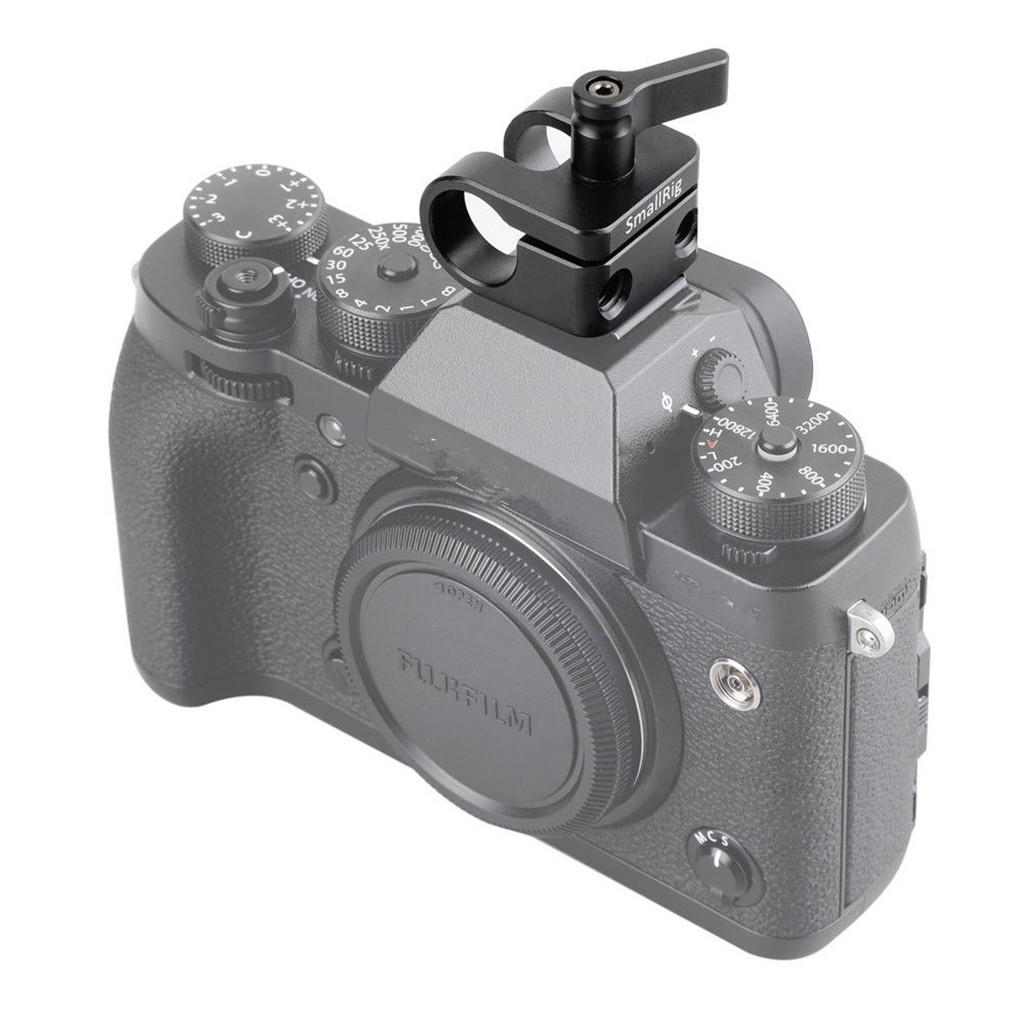 Đường Sắt Kẹp có Đĩa Đơn 15mm Cần Kẹp cho MÁY ẢNH DSLR Rig 1254