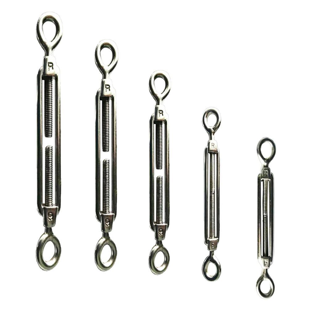 Rustproof Stainless Steel  Turnbuckle Wire Rope Tension Screw