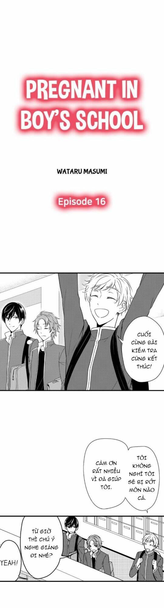 mang thai ở trường nam sinh chapter 16 1