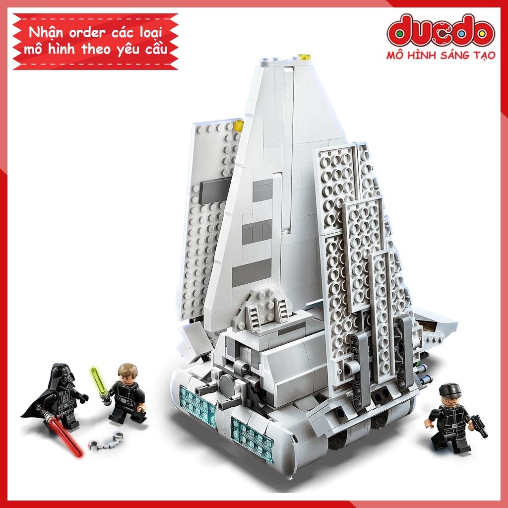TANK 60072 Lắp ghép Star Wars Imperial Shuttle - Đồ chơi Xếp hình Mô hình 75302 BLA LRI