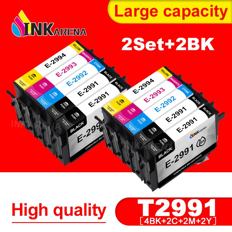 INKARENA T2991 Hộp Mực Cho Epson T2996 29XL T29 Đổ Hộp Mực XP 235 247 245 332 335 342 345 435 432 442 445 Máy In