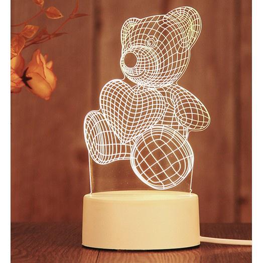 Đèn Ngủ Led 3D Tiết Kiệm Năng Lượng