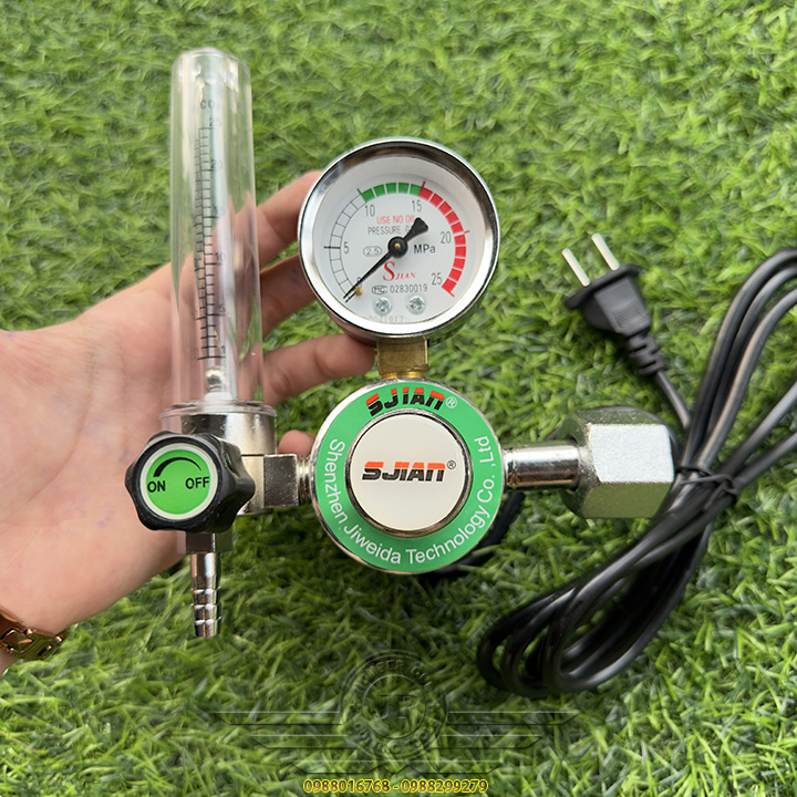 Đồng Hồ SJIAN Dùng Hàn Mig Điện 220V